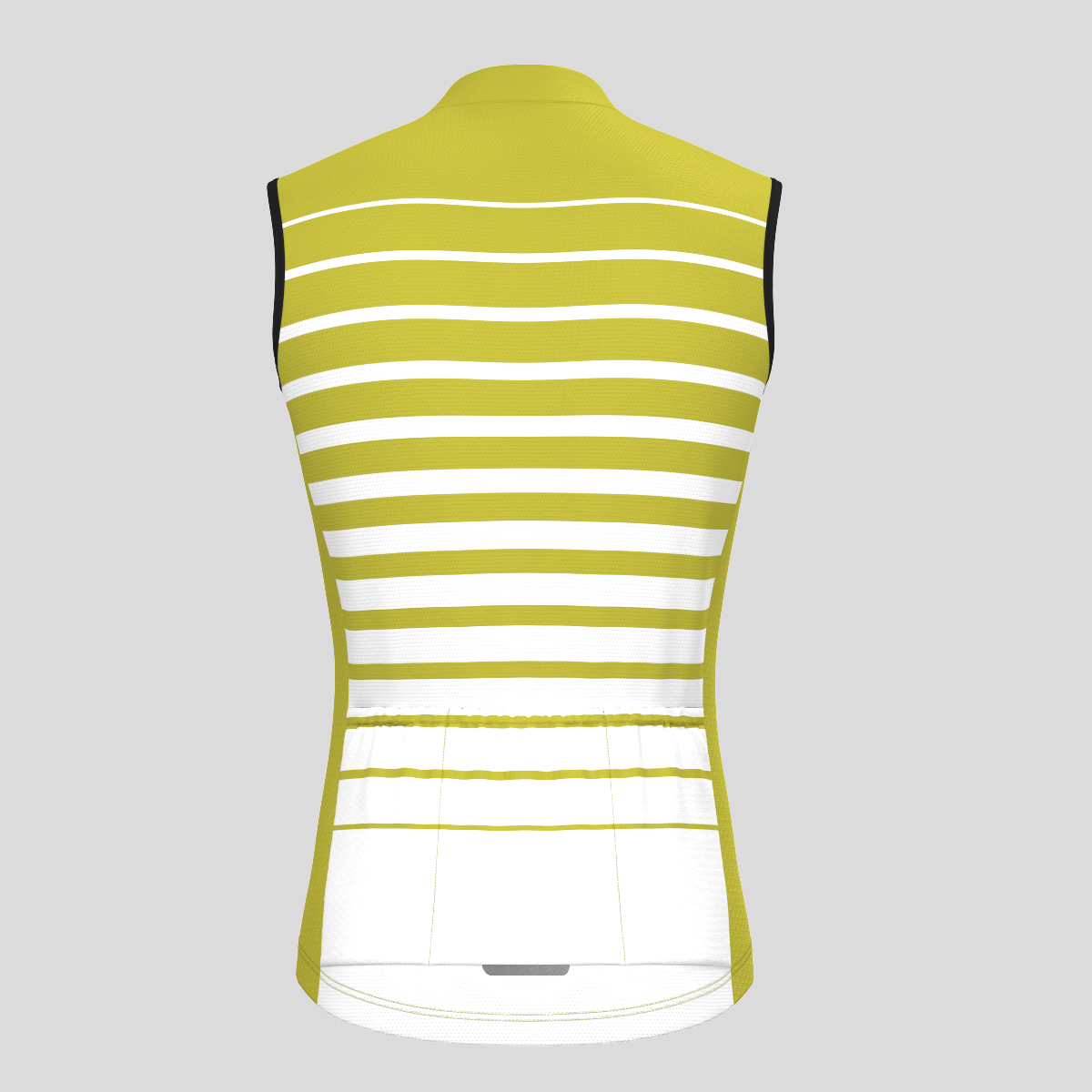 Gradient Stripes Men's Sleeveless Jersey - Fern