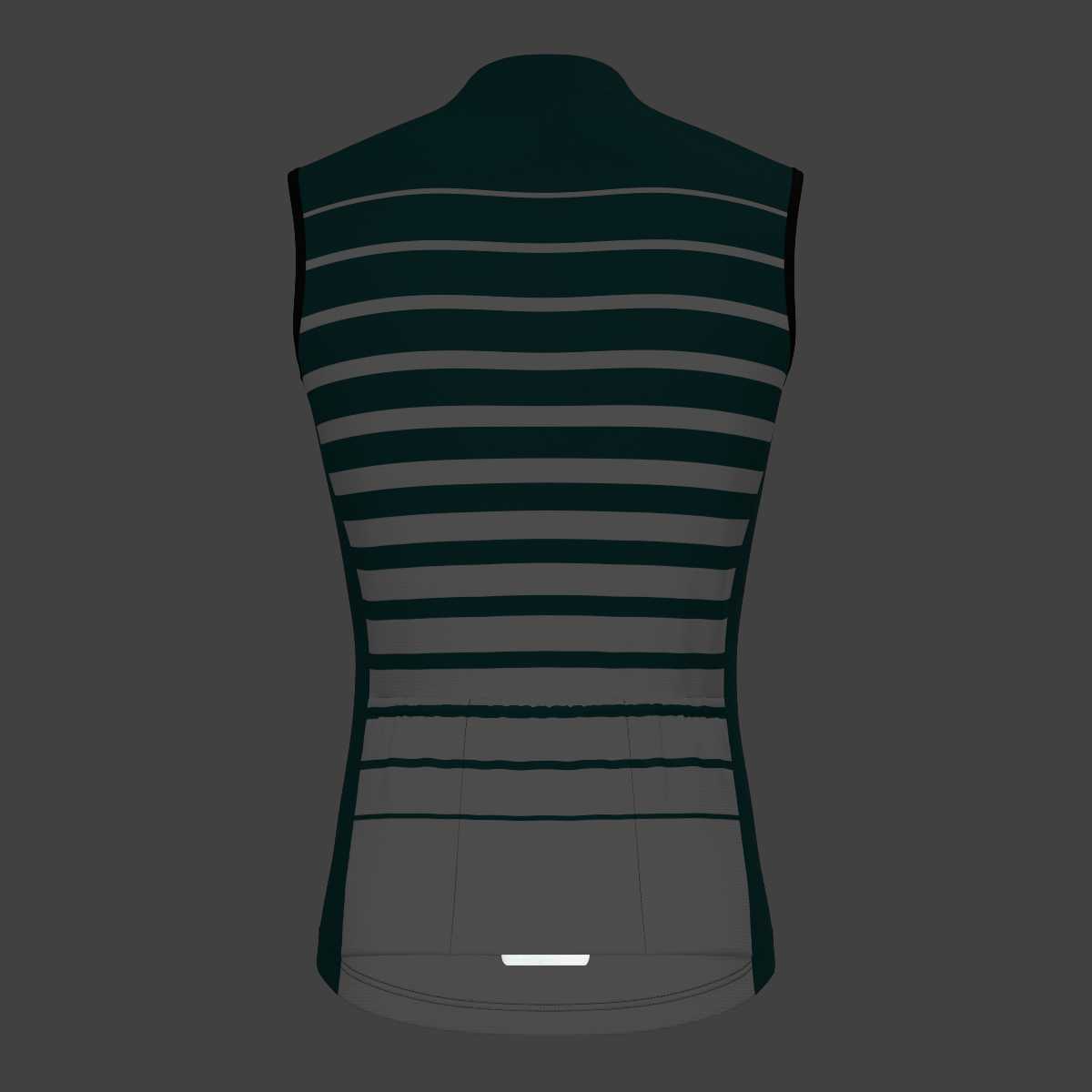 Gradient Stripes Men's Sleeveless Jersey - Midnight