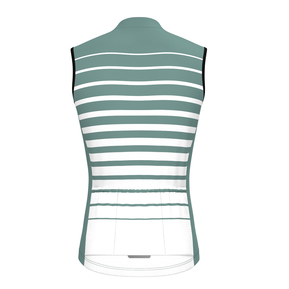Gradient Stripes Men's Sleeveless Jersey - Sage