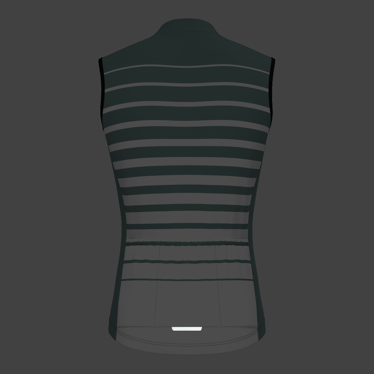 Gradient Stripes Men's Sleeveless Jersey - Sage