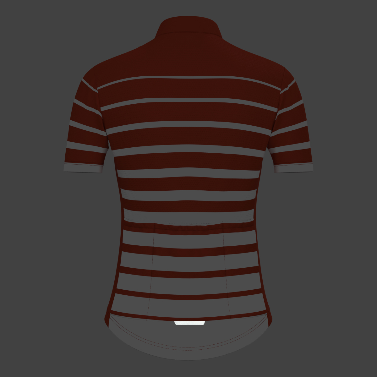 Gradient Stripes Women's Jersey - Brick