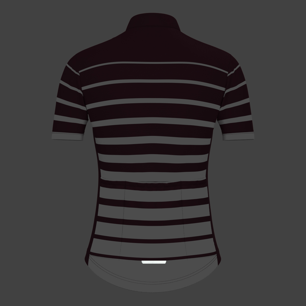 Gradient Stripes Women's Jersey - Burgundy