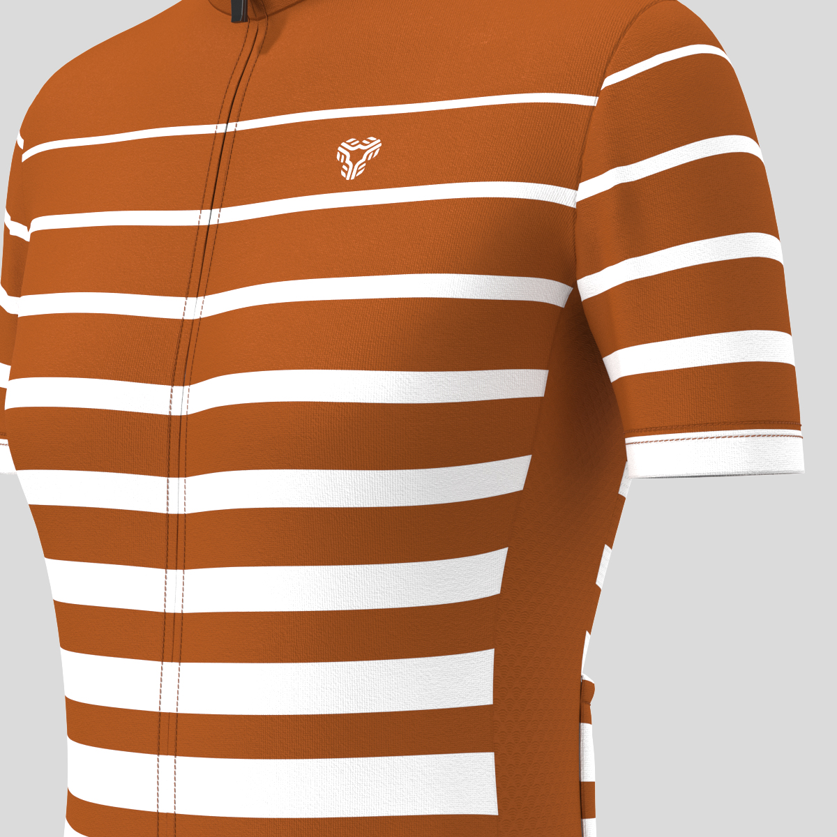 Gradient Stripes Women's Jersey - Caramel
