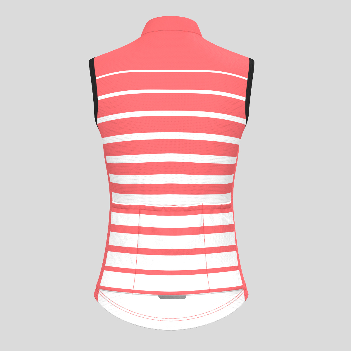 Gradient Stripes Women's Jersey - Guava
