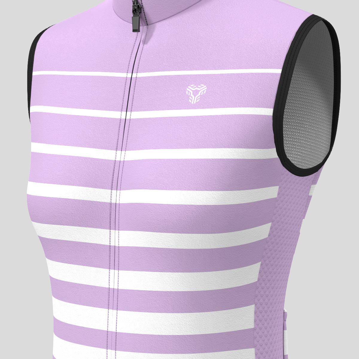 Gradient Stripes Women's Jersey - Haze