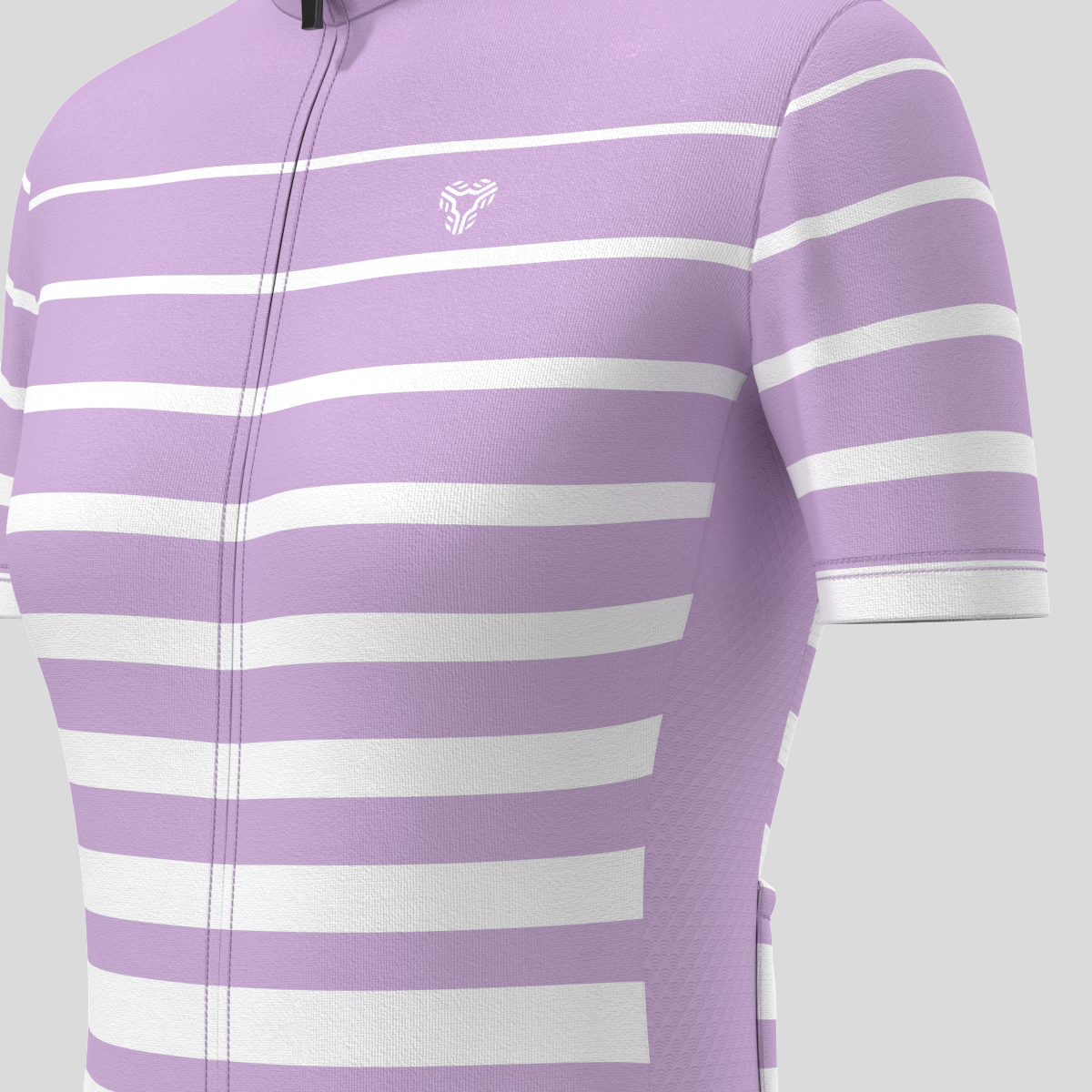 Gradient Stripes Women's Jersey - Haze