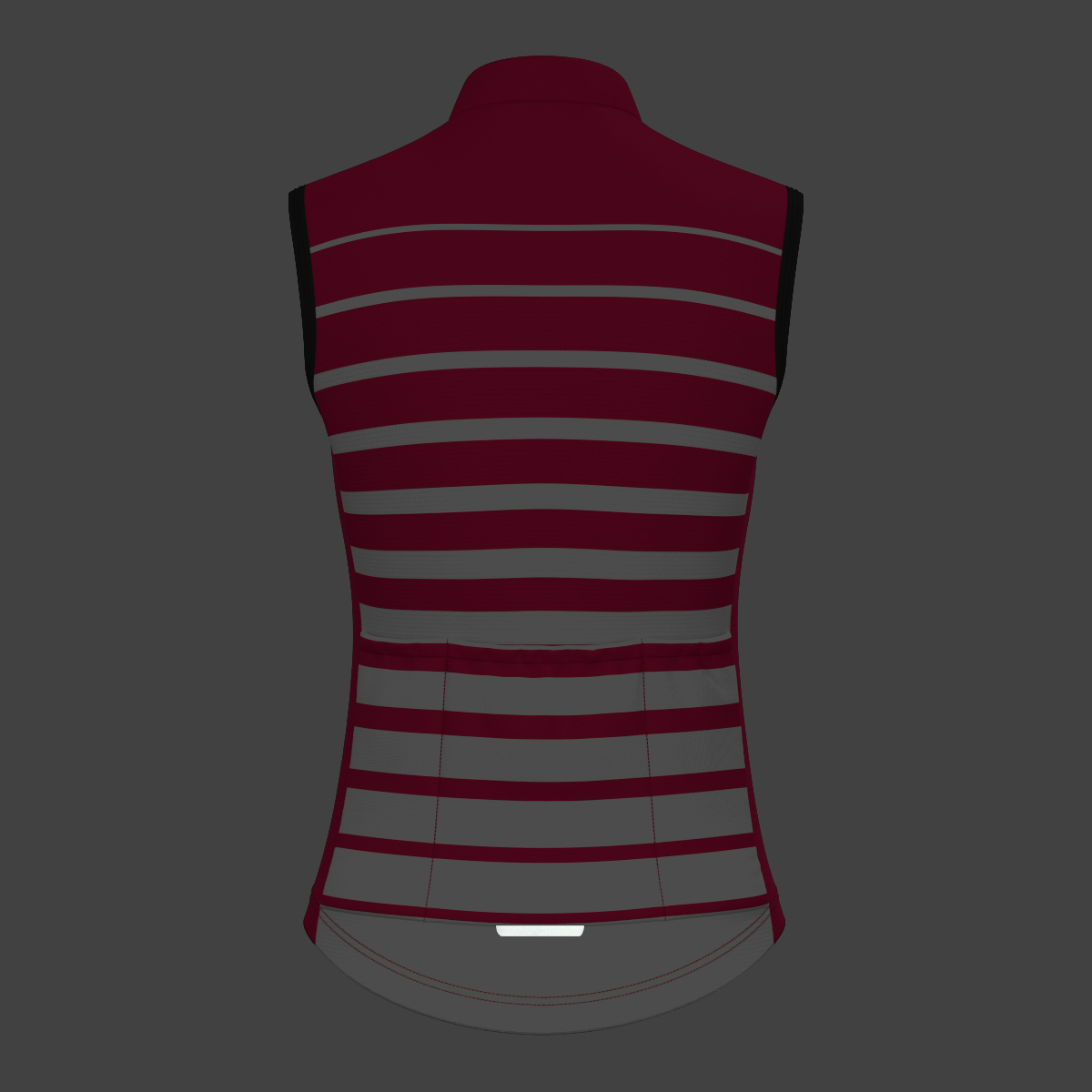 Gradient Stripes Women's Jersey - Jester red