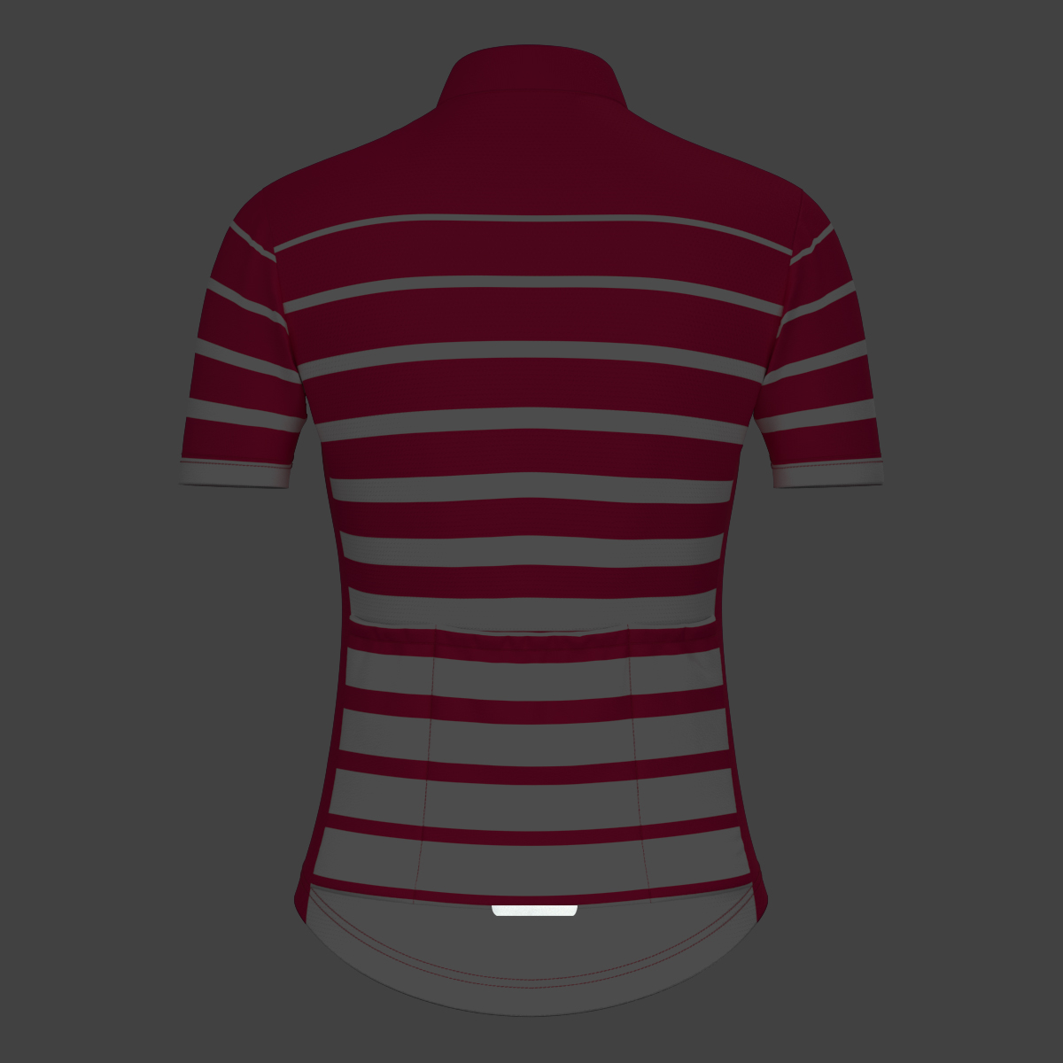 Gradient Stripes Women's Jersey - Jester red