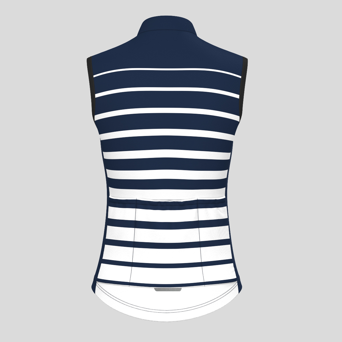 Gradient Stripes Women's Jersey - Navy