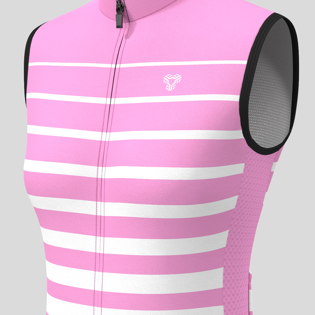 Gradient Stripes Women's Jersey - Neo Pink