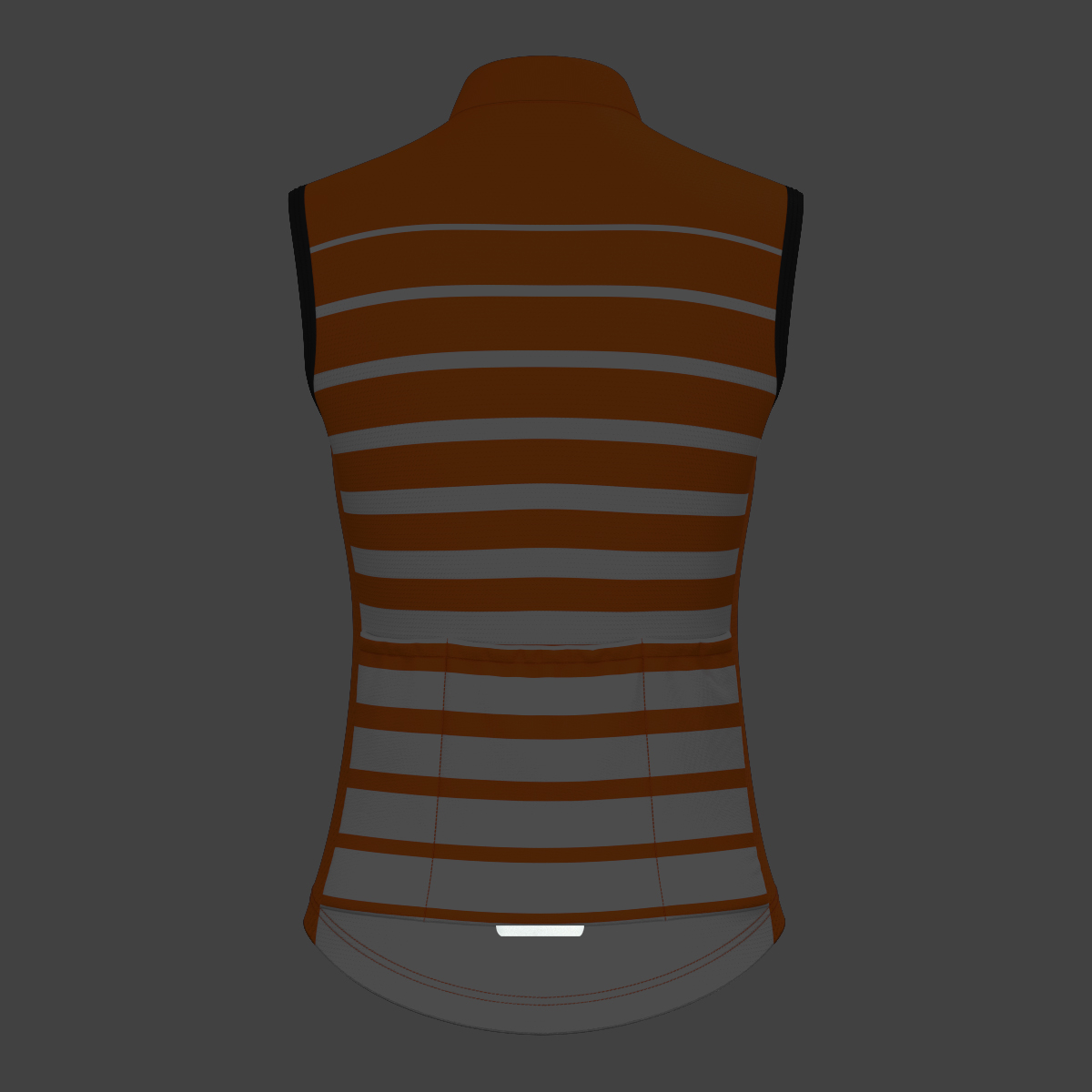 Gradient Stripes Women's Jersey - Orange