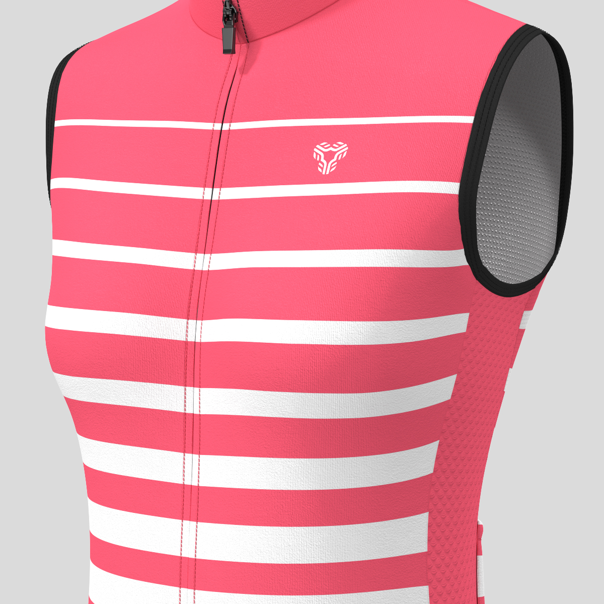 Gradient Stripes Women's Jersey - Pink