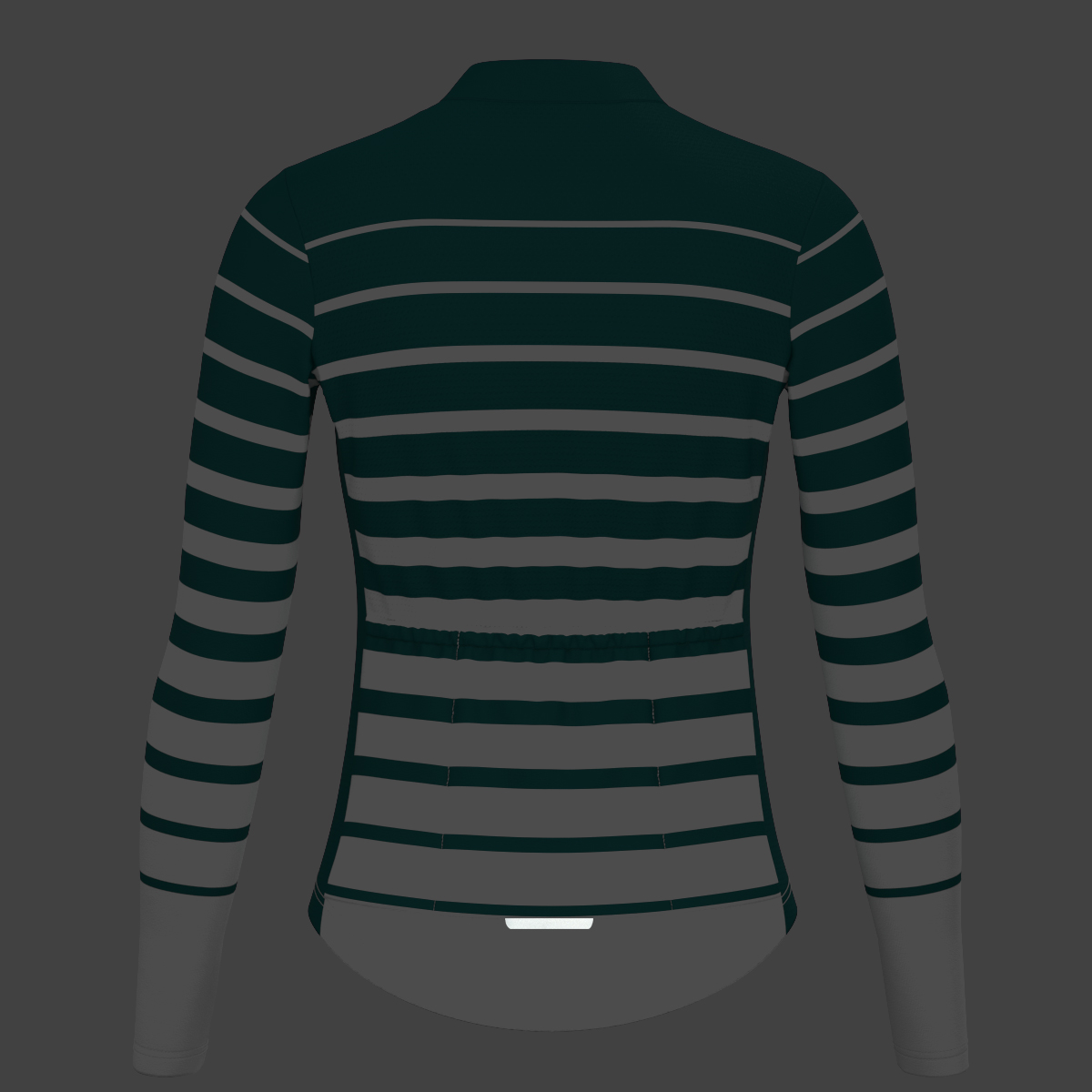 Gradient Stripes Women's LS Jersey - Midnight