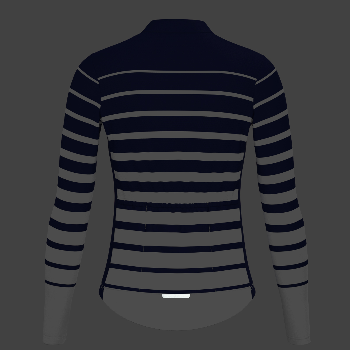 Gradient Stripes Women's LS Jersey - Ink