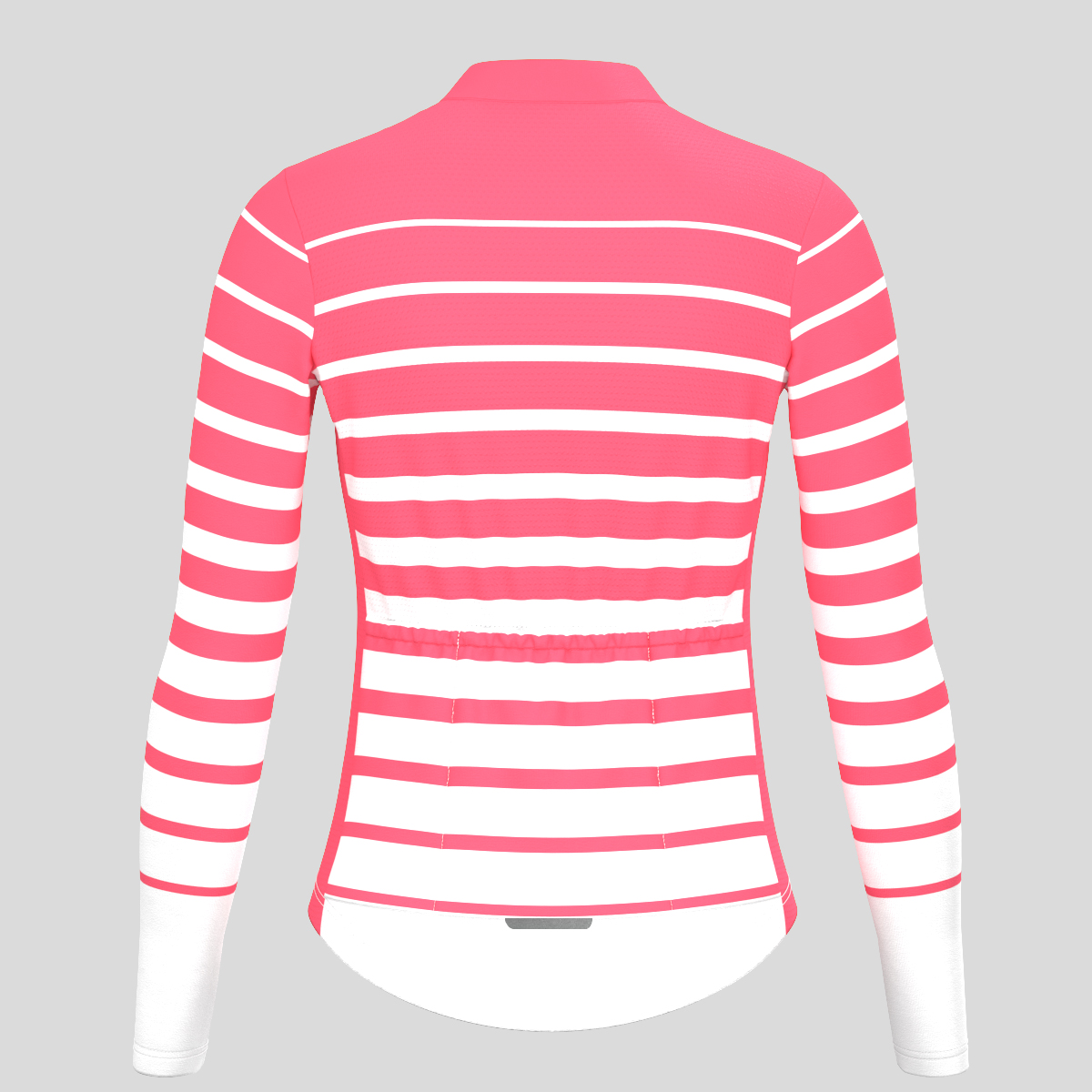 Gradient Stripes Women's LS Jersey -  Pink