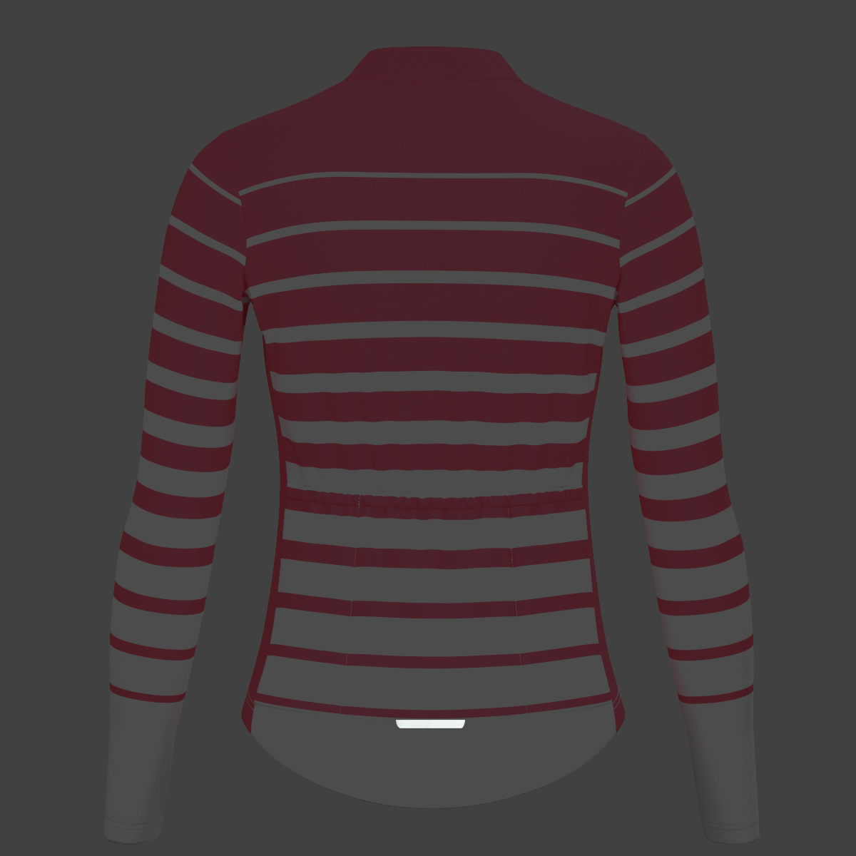 Gradient Stripes Women's LS Jersey -  Pink