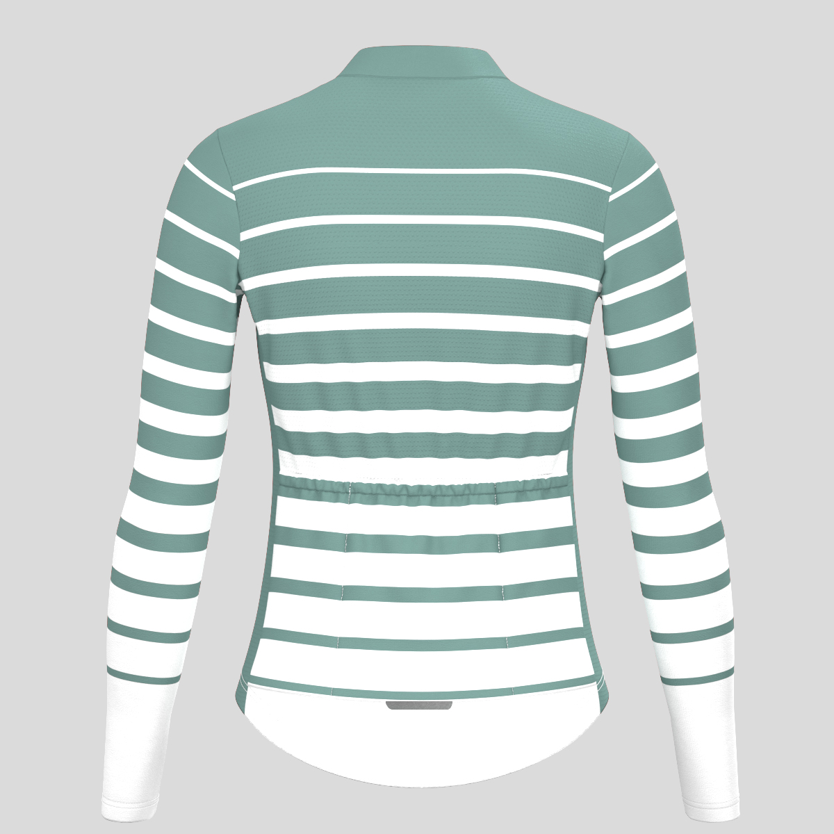 Gradient Stripes Women's LS Jersey -  Sage