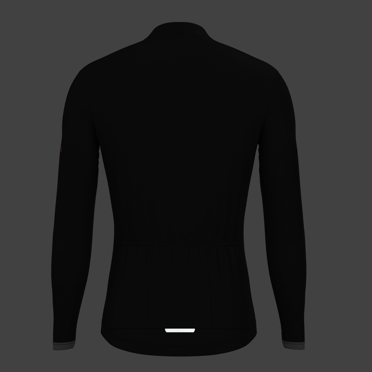 Halloween Pumpkin Men's LS Cycling Jersey