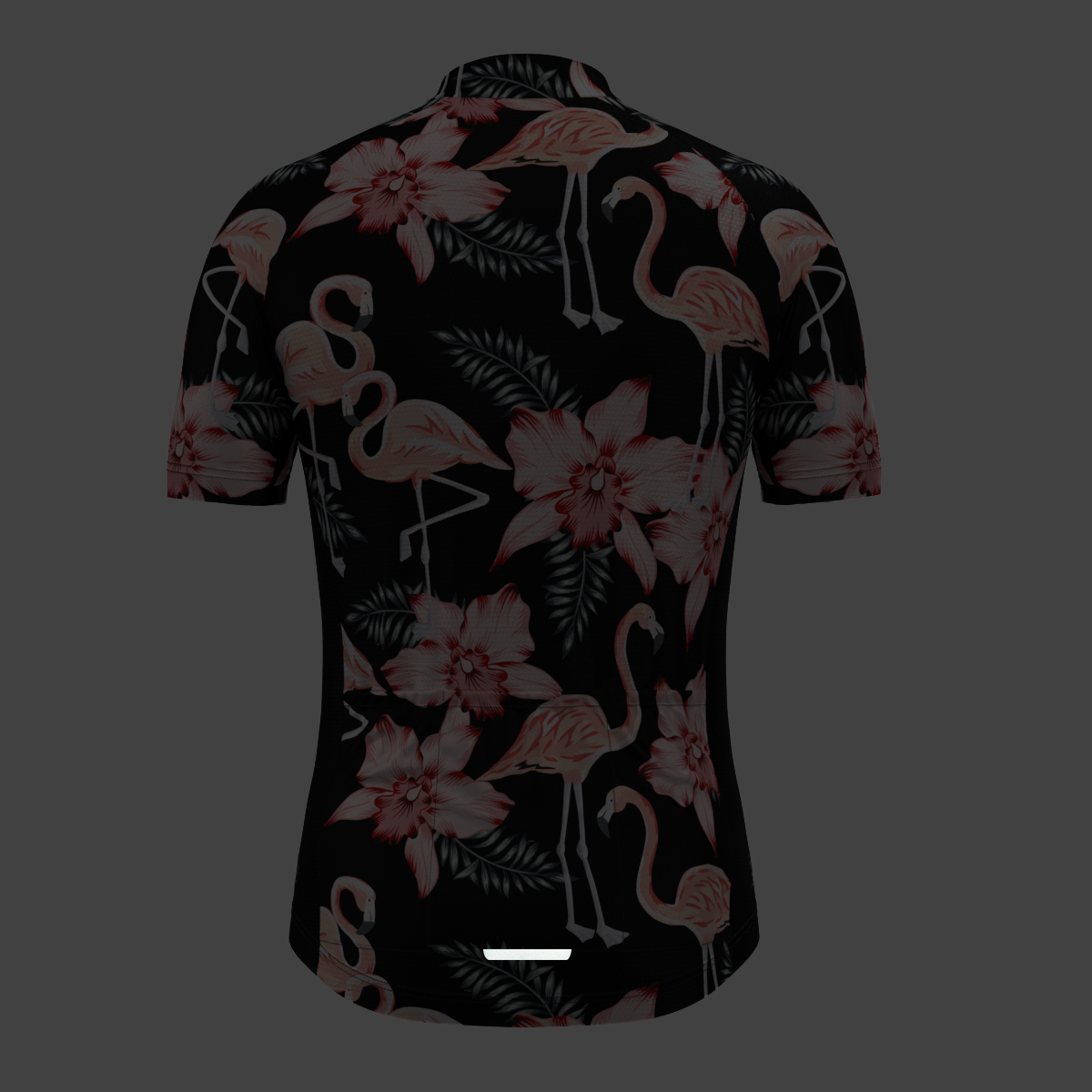 Hawaii Flamingo & Tropical Plants Men's Cycling Jersey