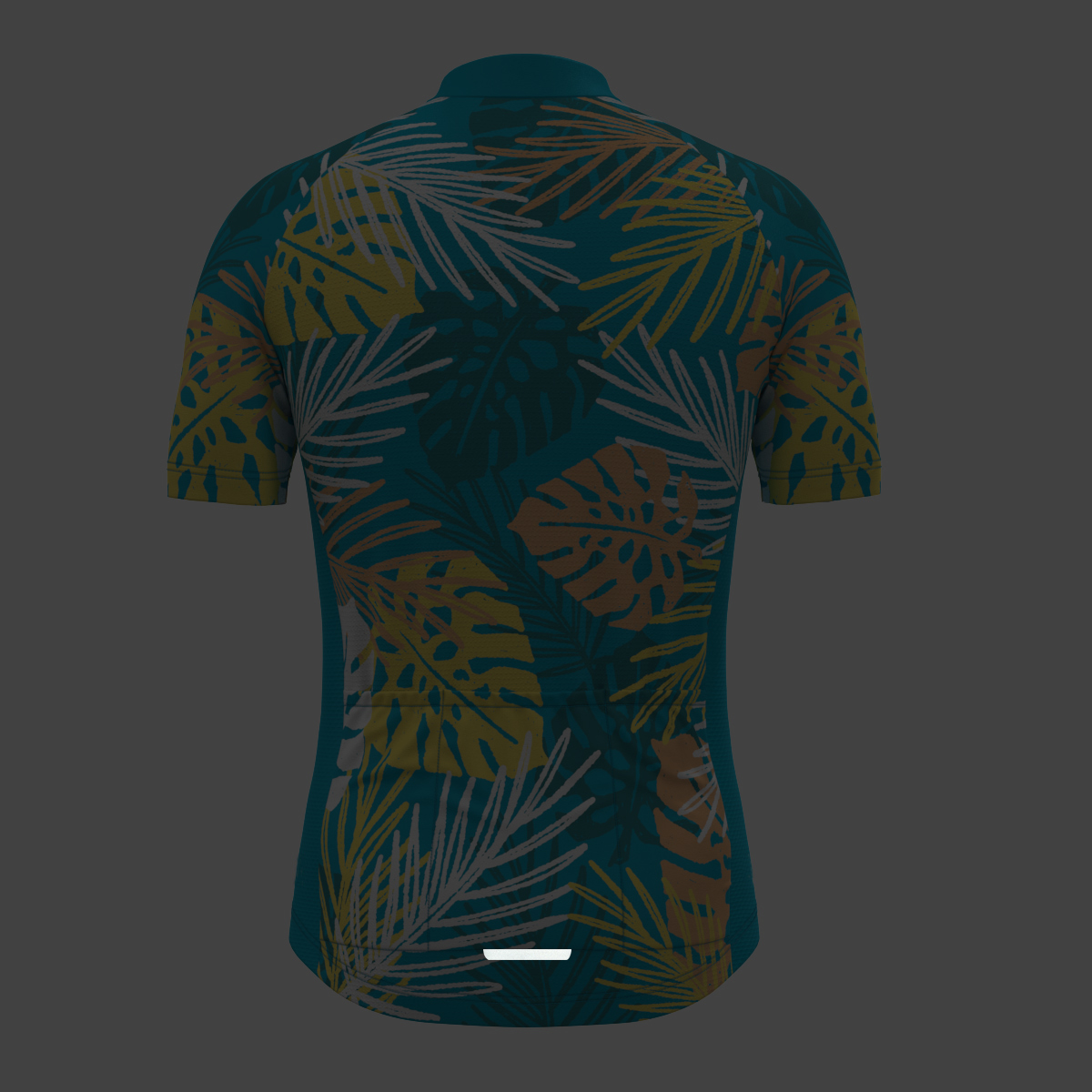 Hawaii Tropical plants Men's Cycling Jersey - Green