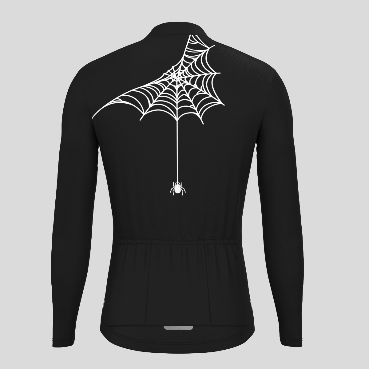 Jack Face Spiber Men's Halloween LS Cycling Jersey