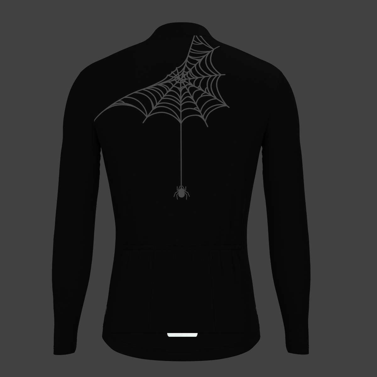 Jack Face Spiber Men's Halloween LS Cycling Jersey