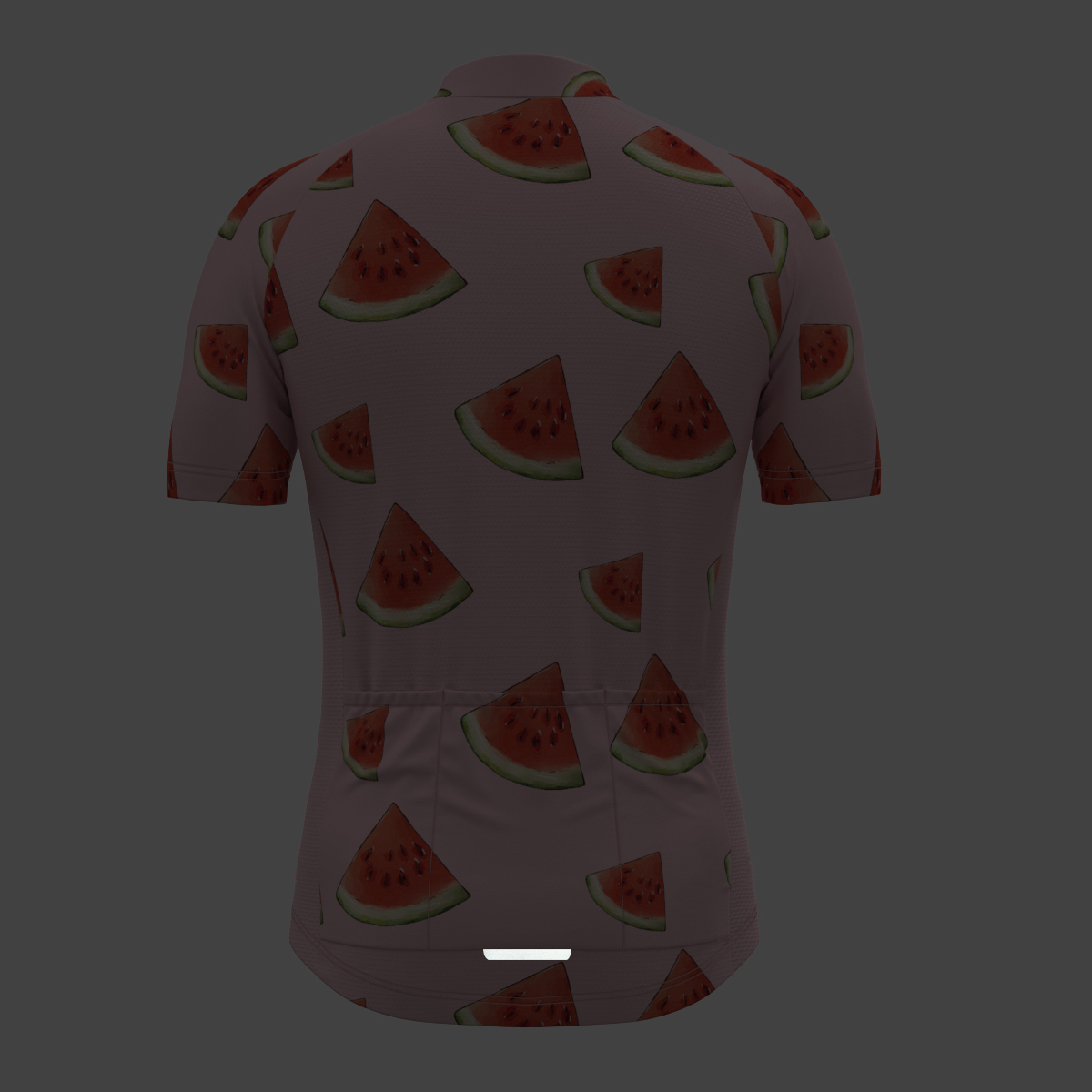 Juicy Summer Watermelon Men's Cycling Jersey - Pink