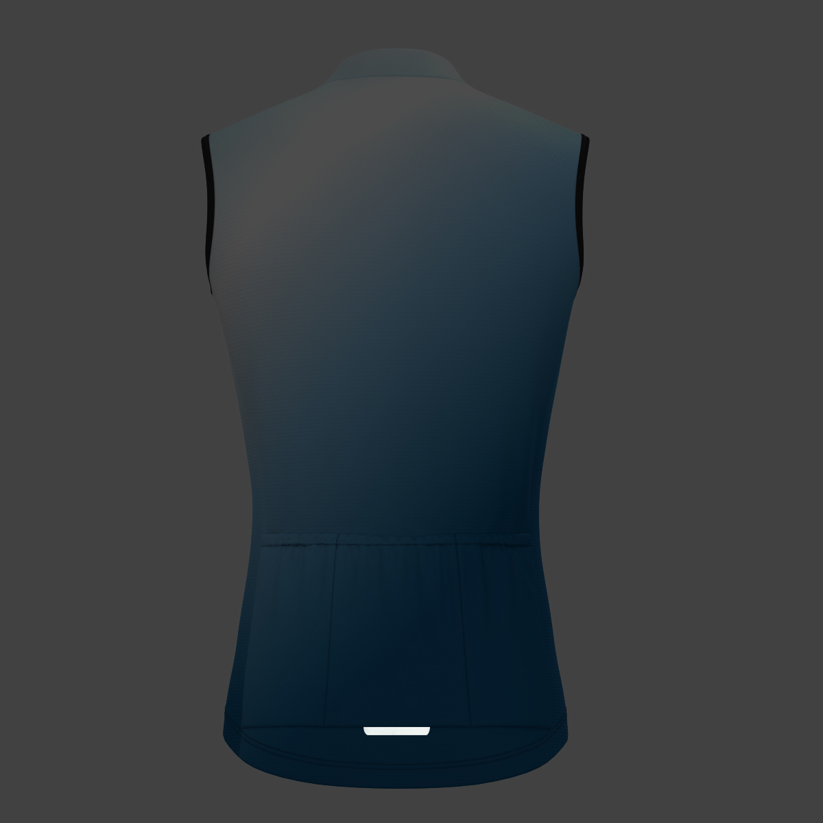 Men's Minimal Fade Sleeveless Cycling Jersey - Flow Aqua