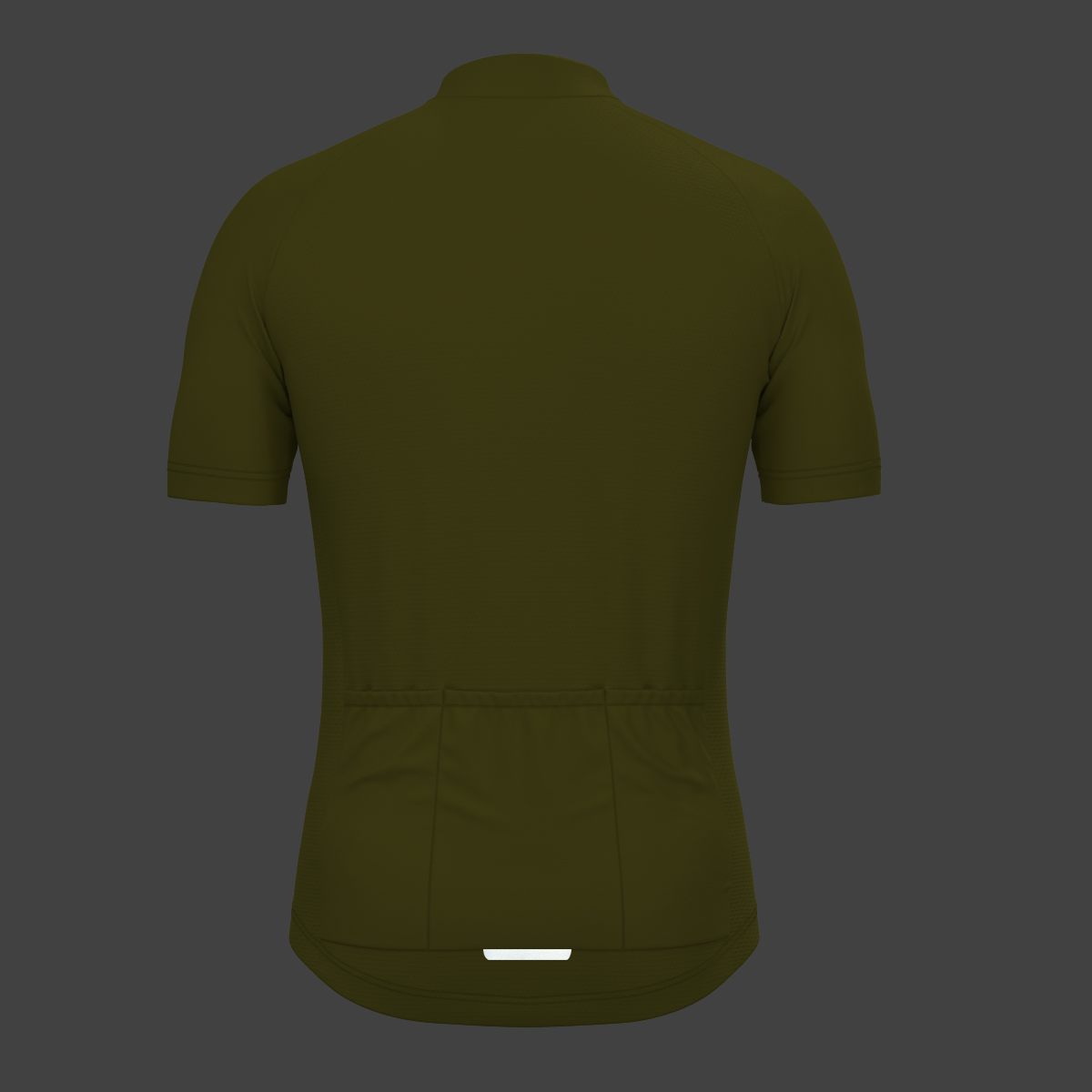 Men's Minimal Solid Cycling Jersey -Fern