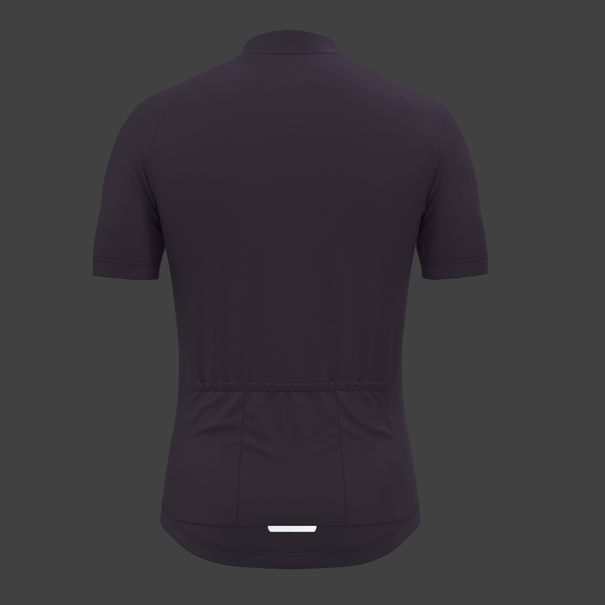 Men's Minimal Solid Cycling Jersey -Haze