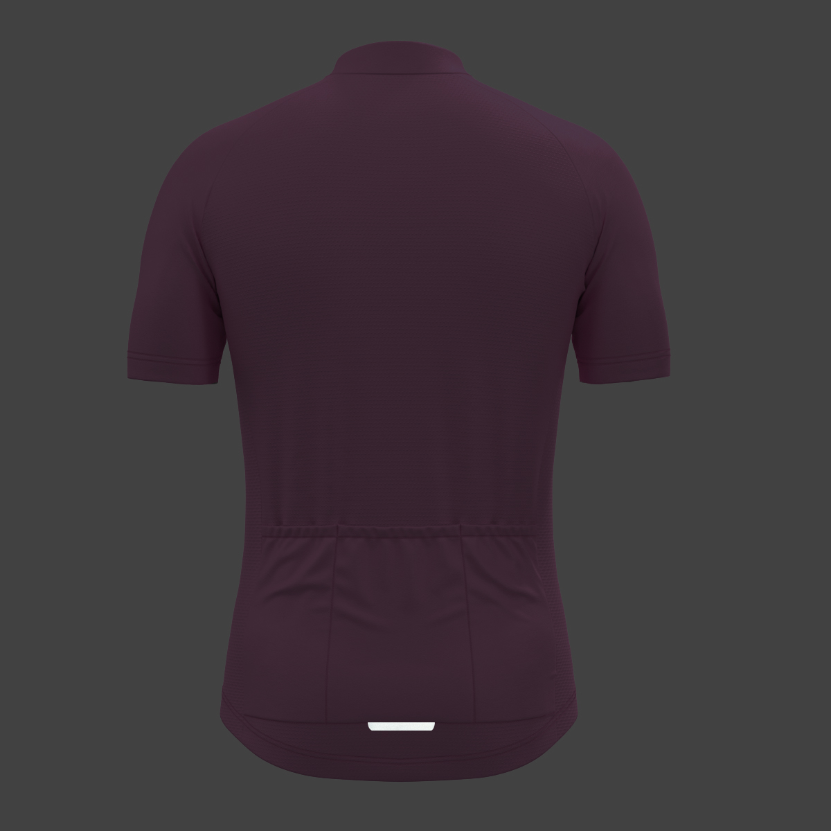Men's Minimal Solid Cycling Jersey -Neo Pink