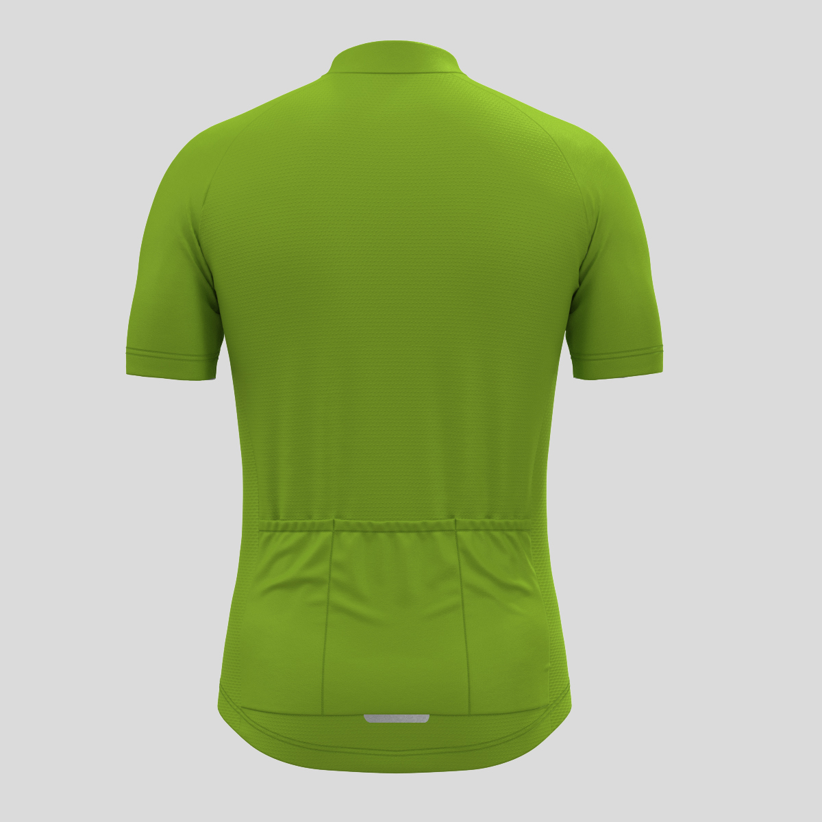 Men's Minimal Solid Cycling Jersey - Wasabi