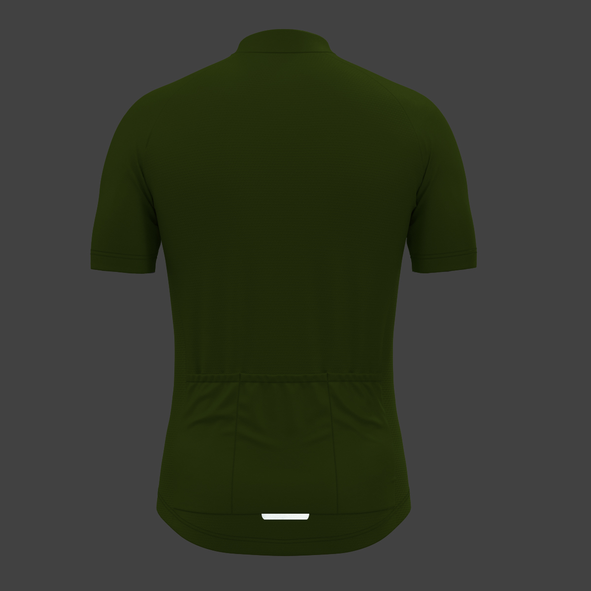 Men's Minimal Solid Cycling Jersey - Wasabi