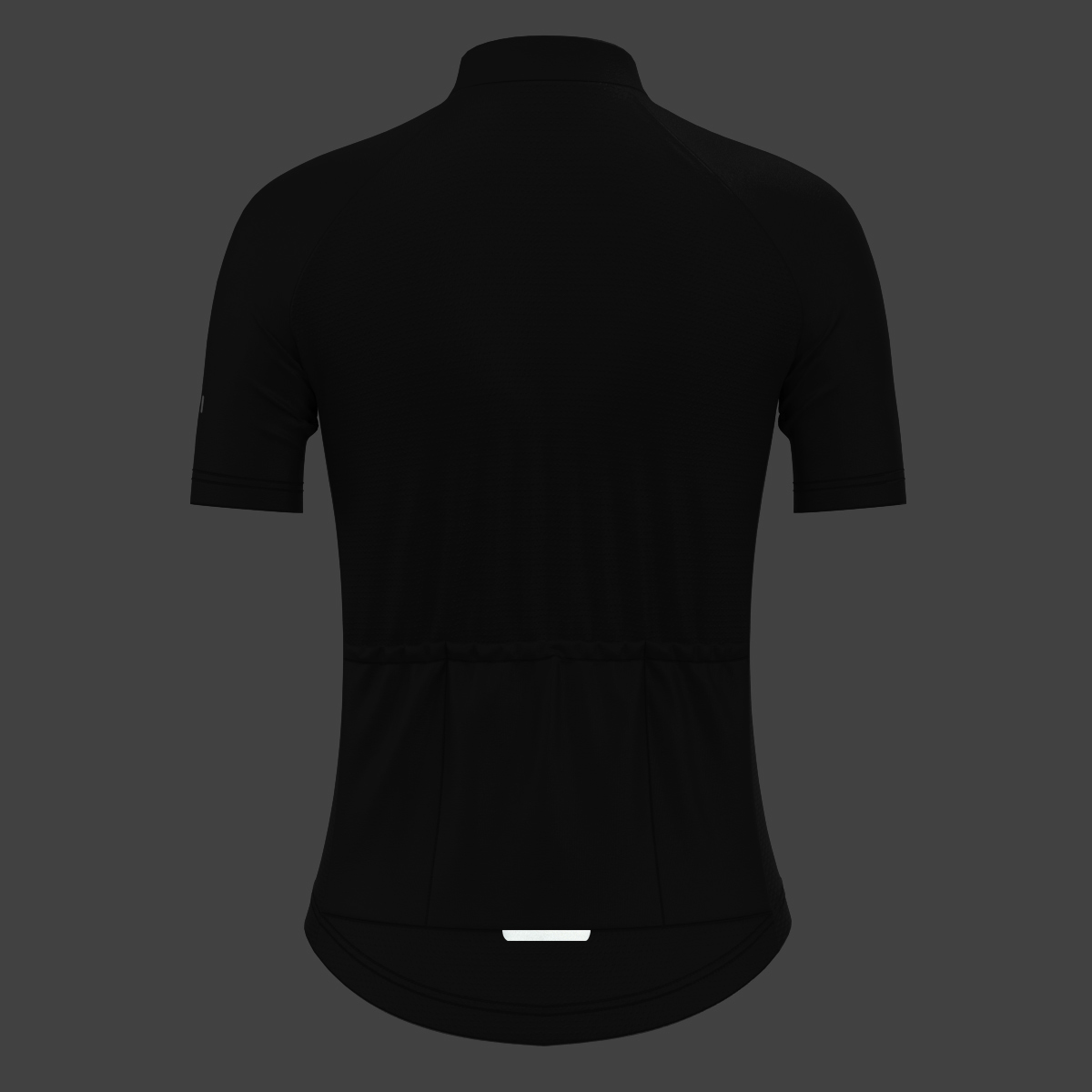 Minimal Solid Women's Cycling Jersey - Black