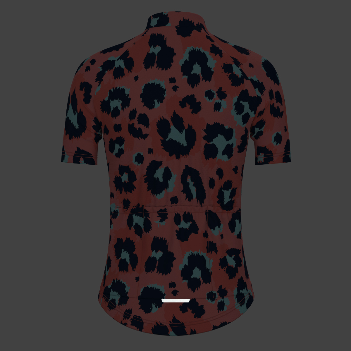 Leopard Drawing Novelty Women's Cycling Jersey