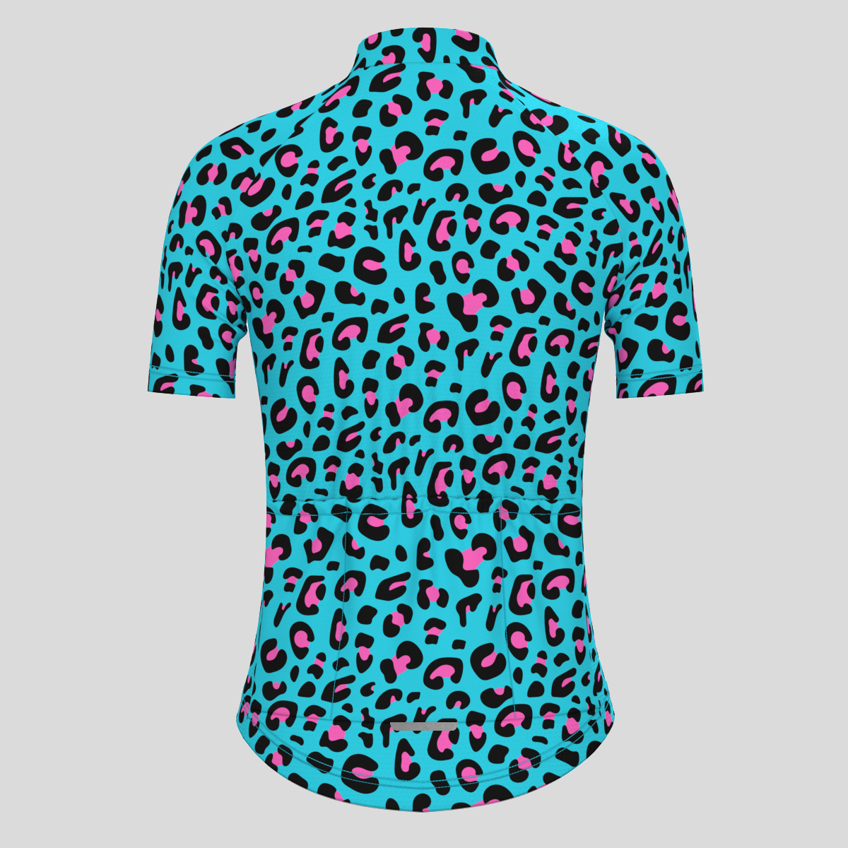 Leopard Print Women's Cycling Kit - Blue