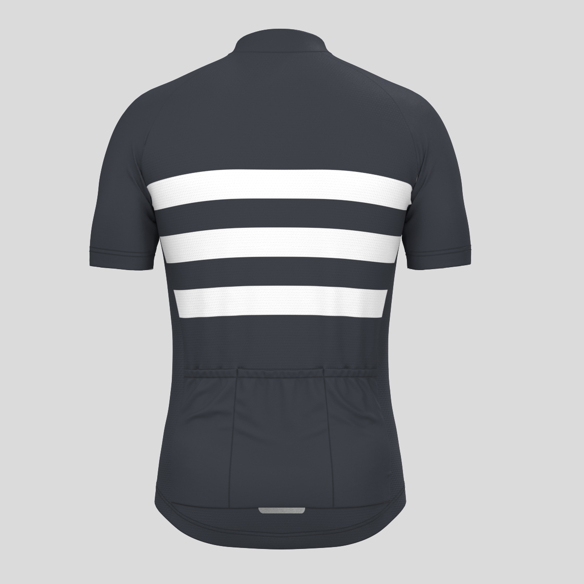 Men's Classic Stripes Cycling Jersey - Graphite