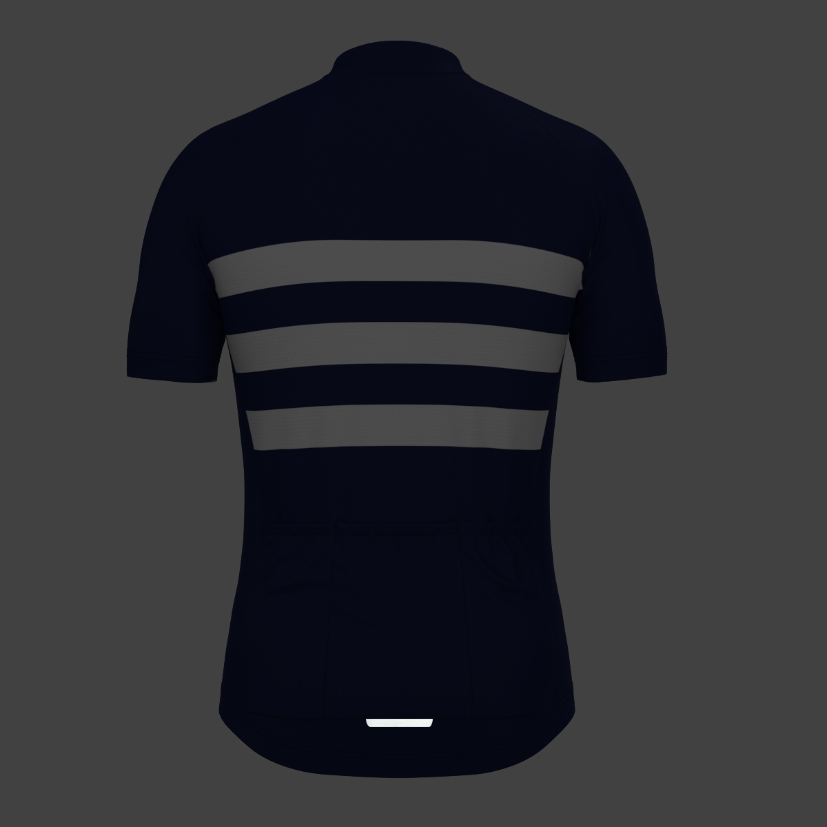 Men's Classic Stripes Cycling Jersey - Ink