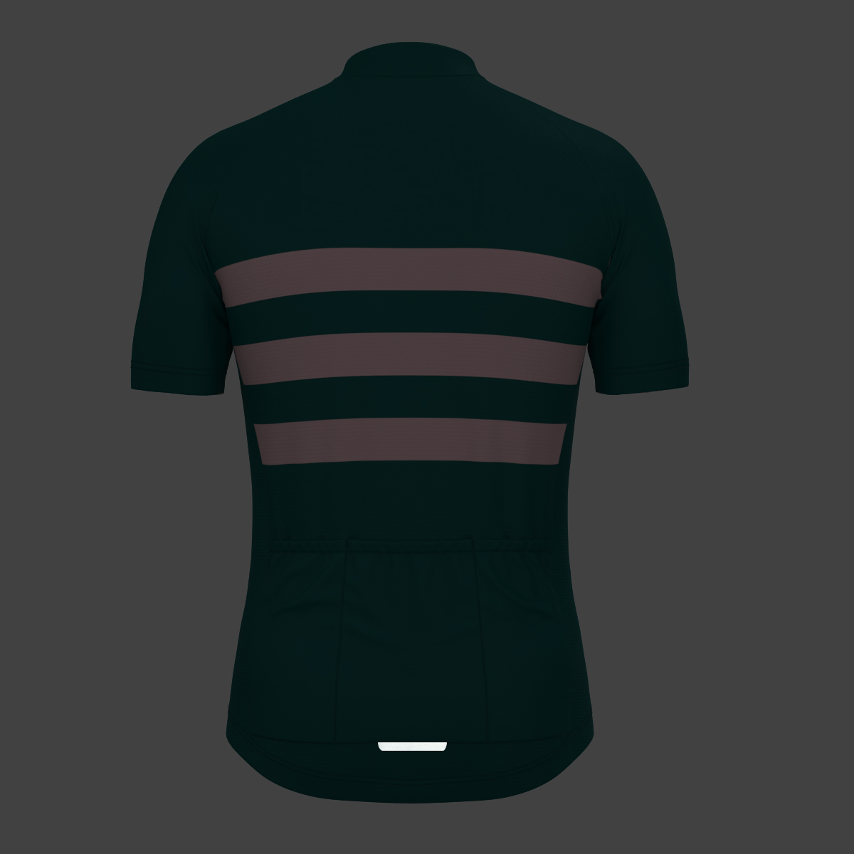 Men's Classic Stripes Cycling Jersey - Midnight/Pink