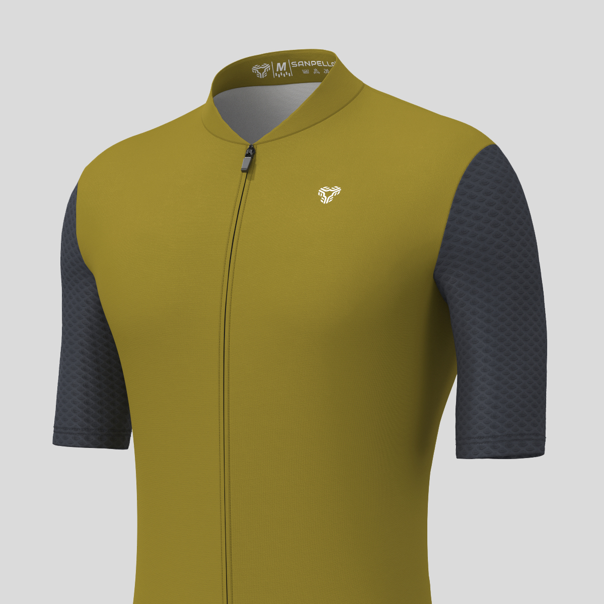 Men's Essential Pro Jersey - Deep Grey/Green