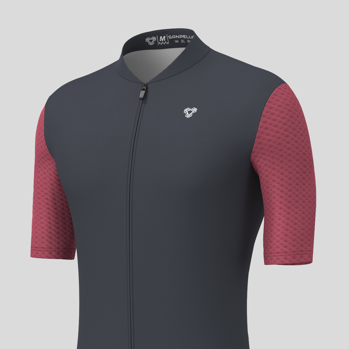 Men's Essential Pro Jersey - Graphite/Dusty Mauve