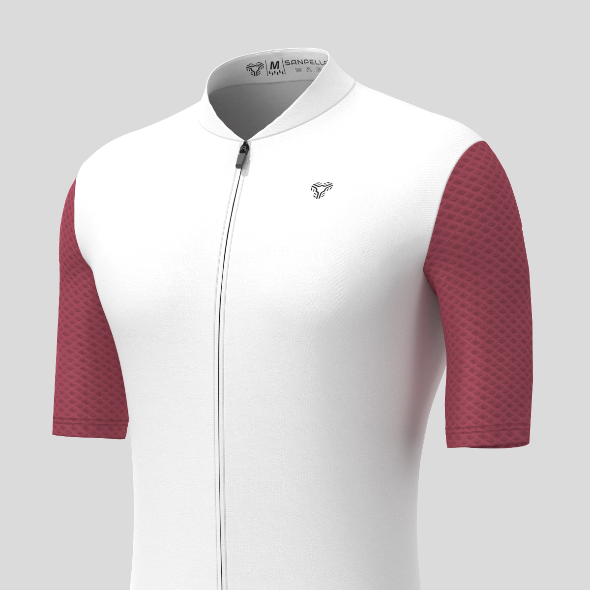 Men's Essential Pro Jersey - White/Mauve