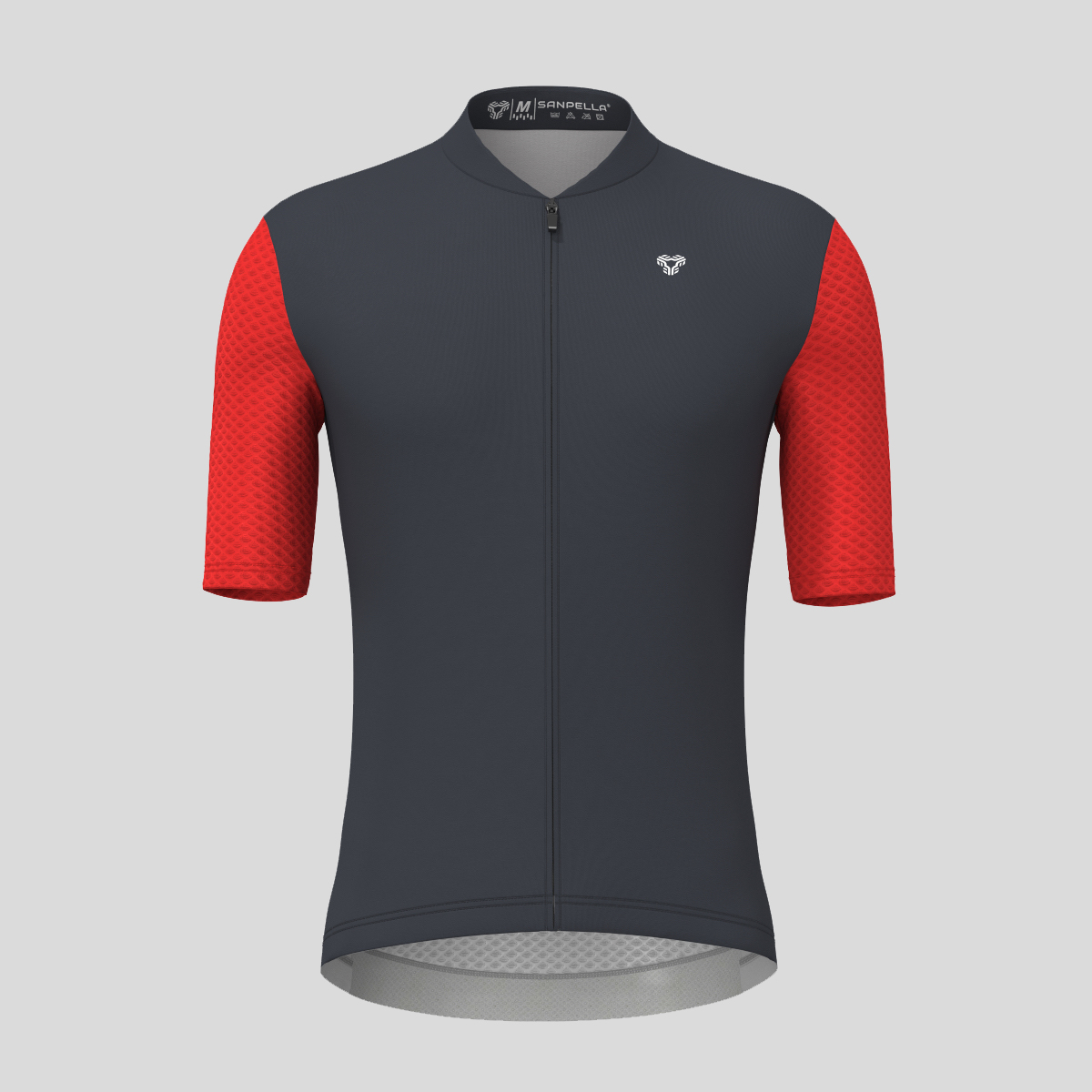Men's Essential Pro Jersey - Deep Red/Gray