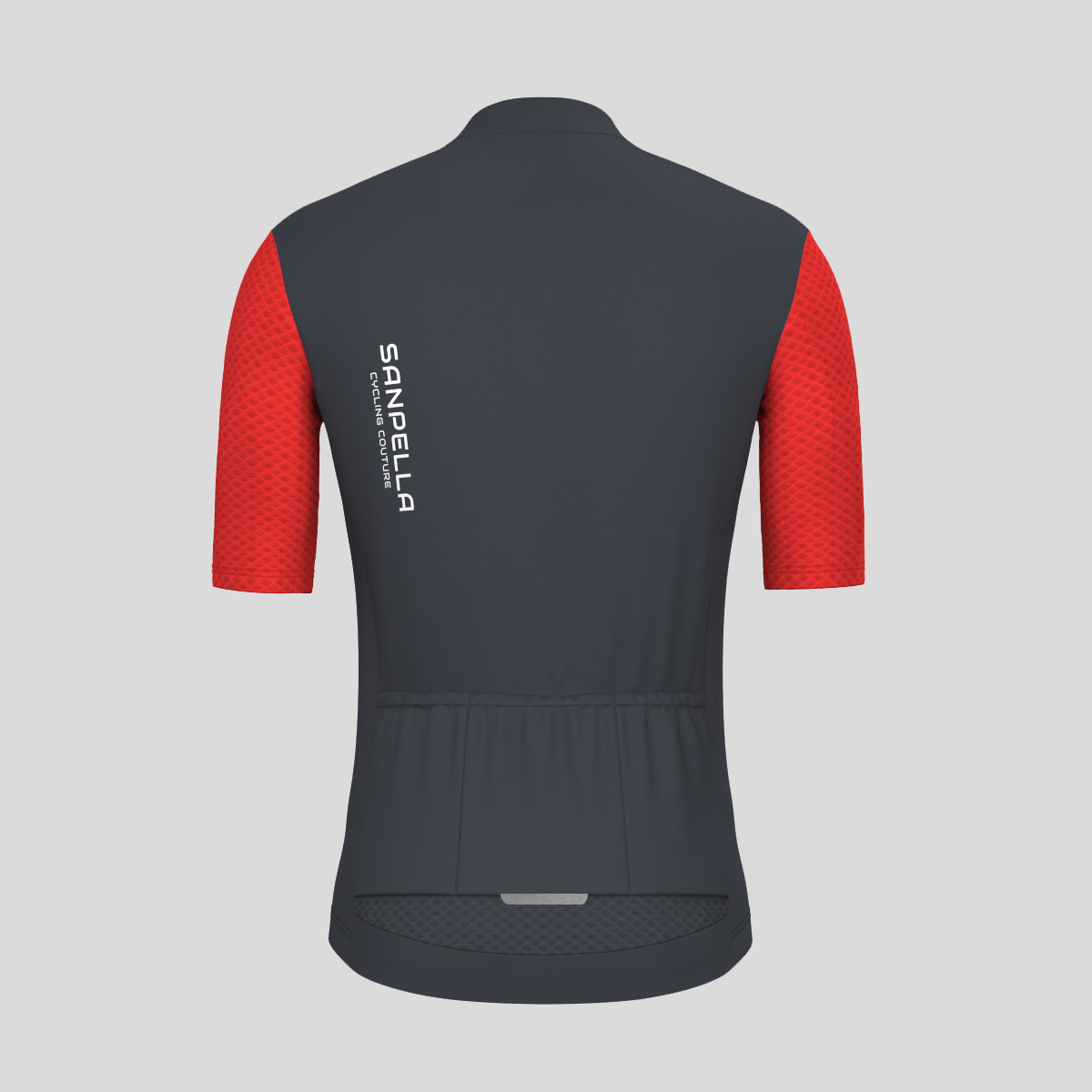 Men's Essential Pro Jersey - Deep Red/Gray