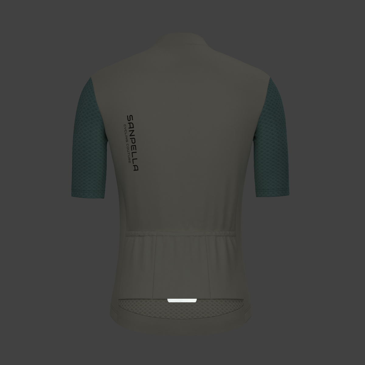 Men's Essential Pro Jersey - Off White/Light Teal 