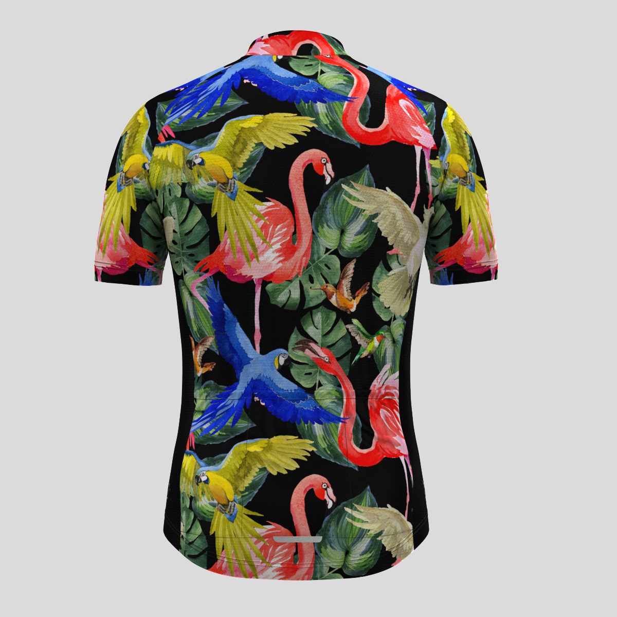 Men's Flamingo & Parrot Cycling Jersey