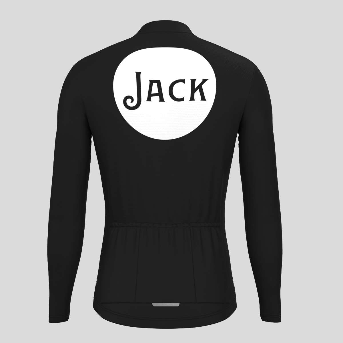Men's Halloween Jack Face LS Cycling Jersey