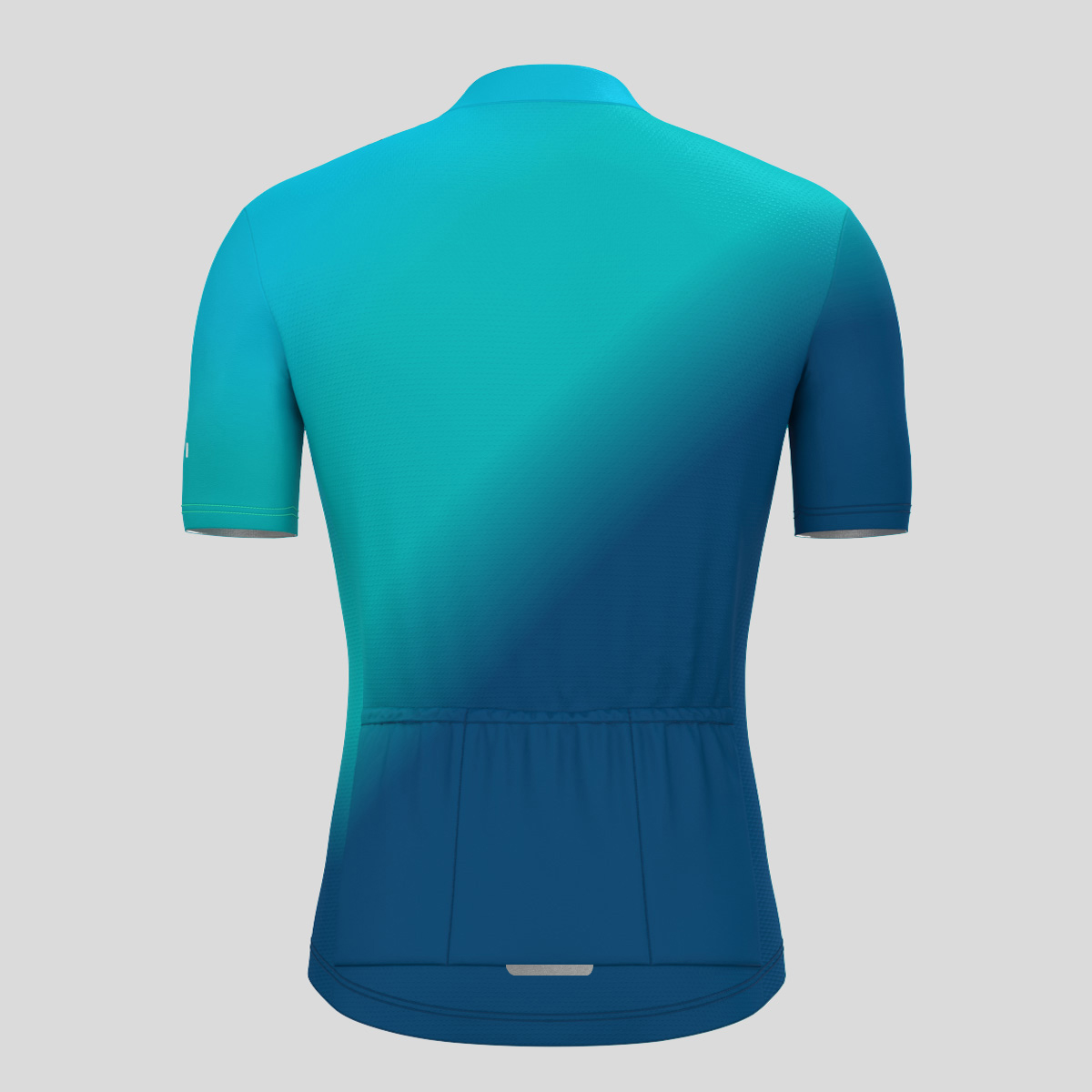 Men's Minimal Fade Cycling Jersey - Atlantis