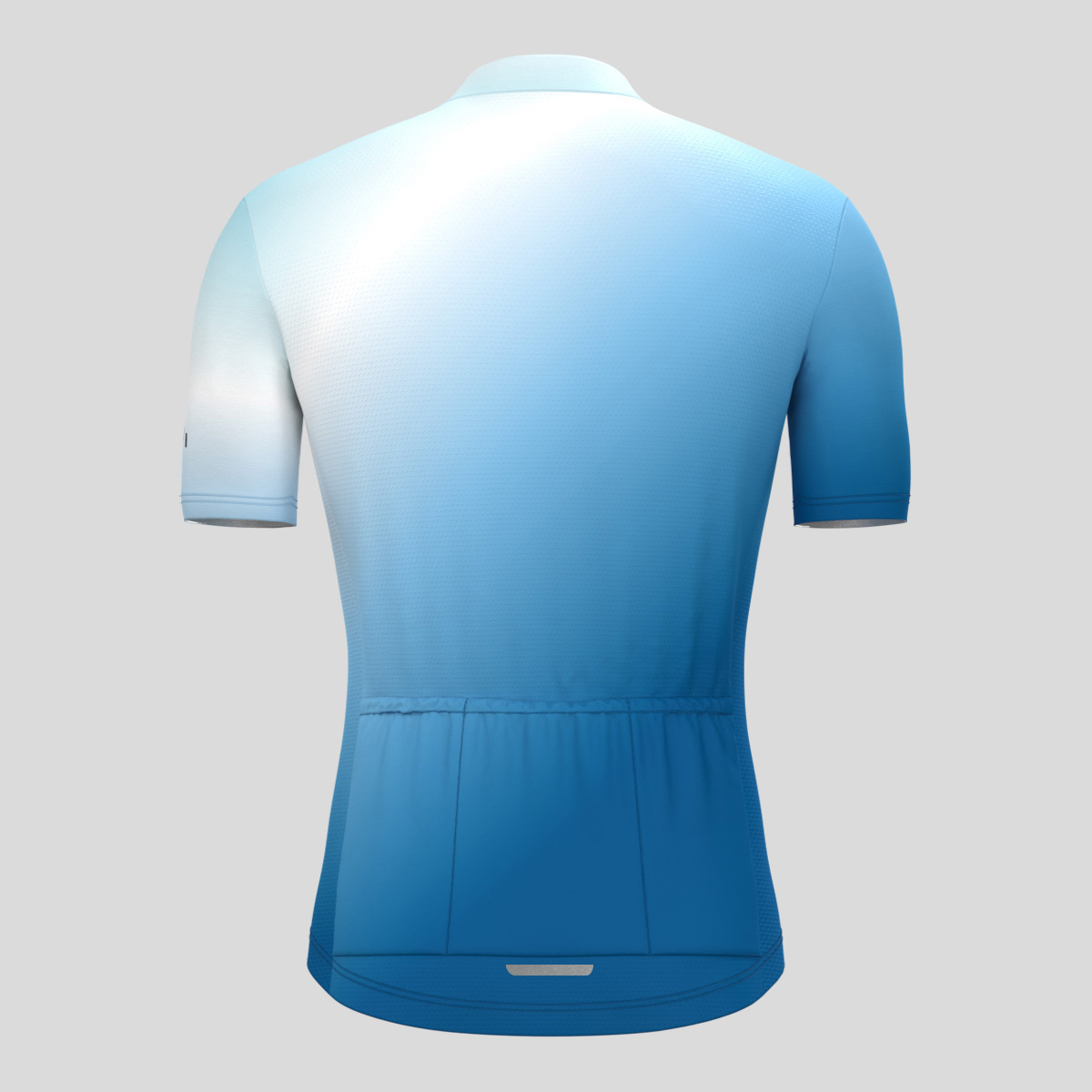 Men's Minimal Fade Cycling Jersey - Flow Aqua