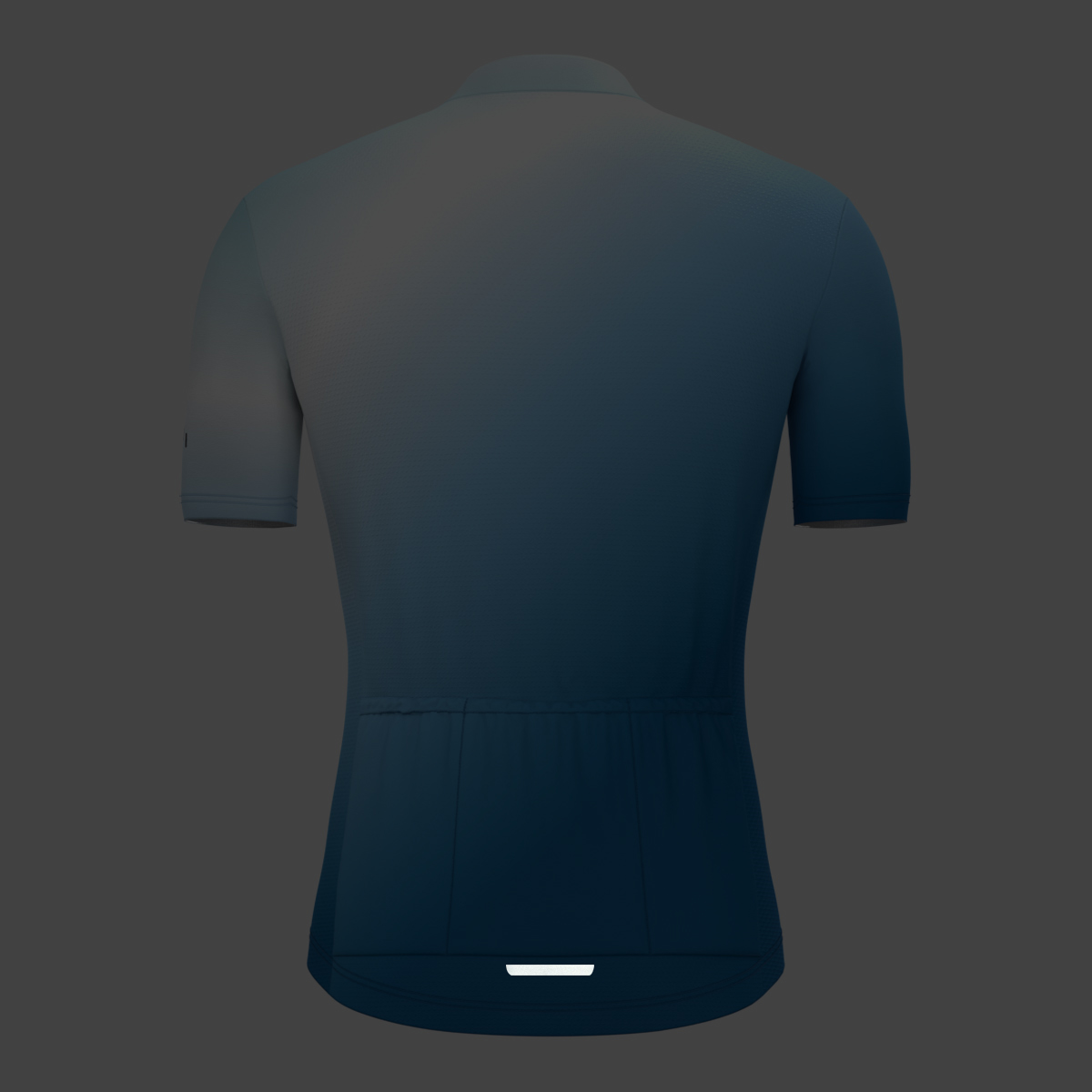 Men's Minimal Fade Cycling Jersey - Flow Aqua